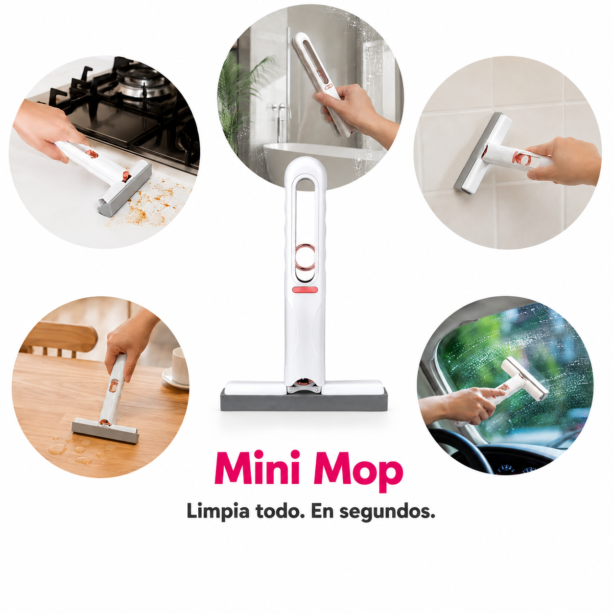 Mini Mopa Portátil Autoescurrible