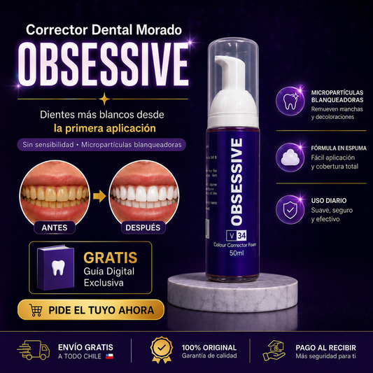 Últimas 23 Unidades!  Obesessive Pasta Dental Blanqueadora
