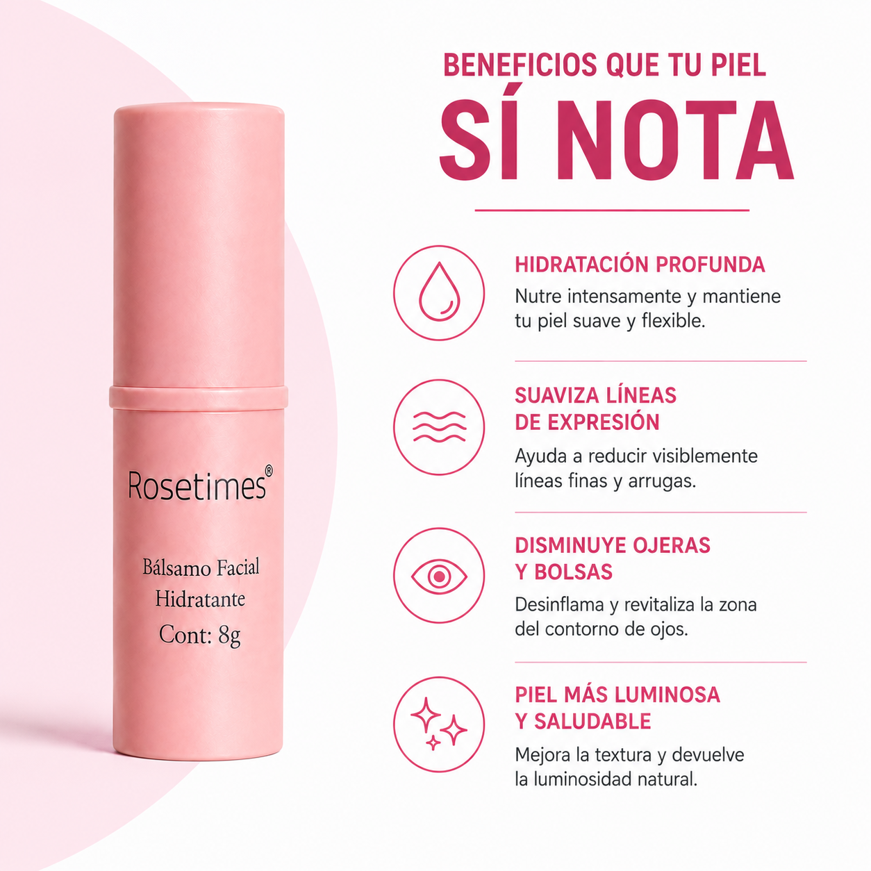 Bálsamo Facial Hidratante Antiarrugas